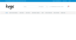 Desktop Screenshot of krya.in